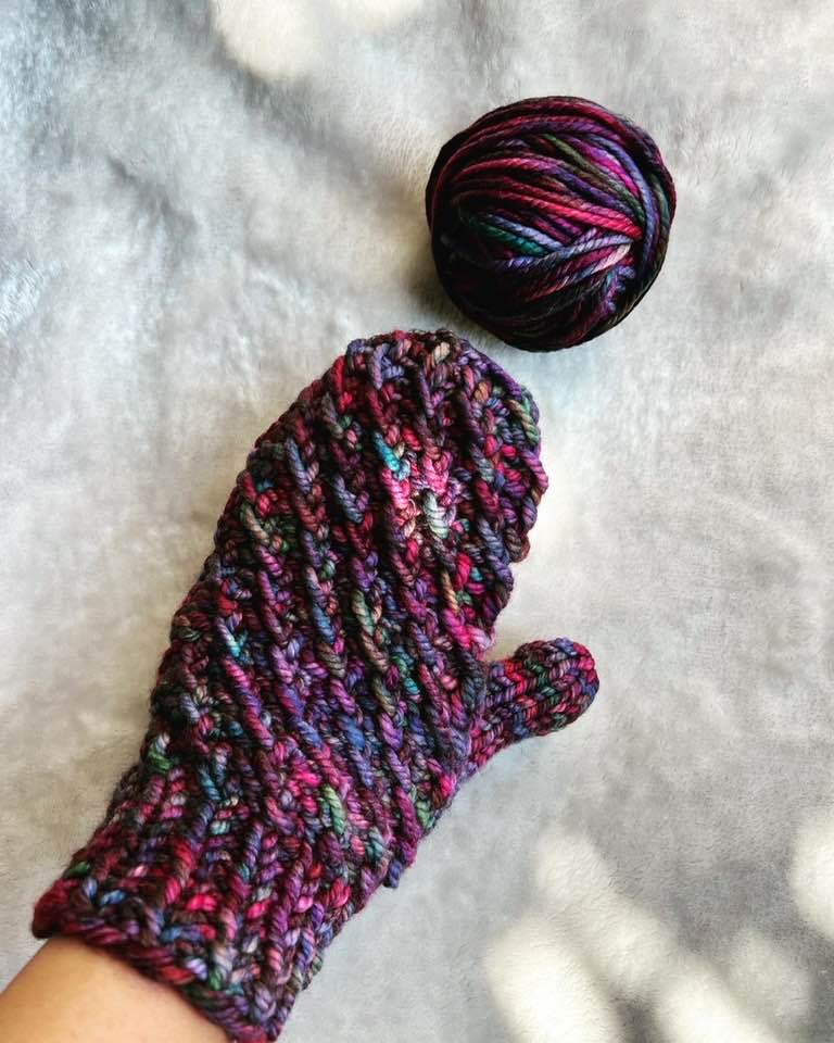 Meta Mitts Knit Pattern