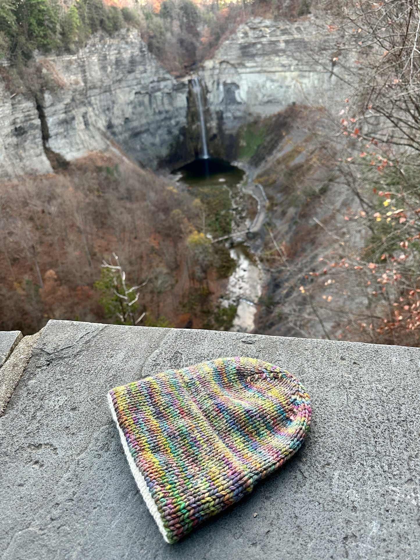 Merino wool knit hat