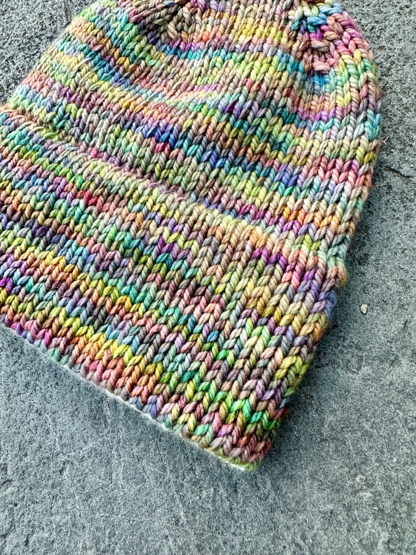 Merino wool knit hat
