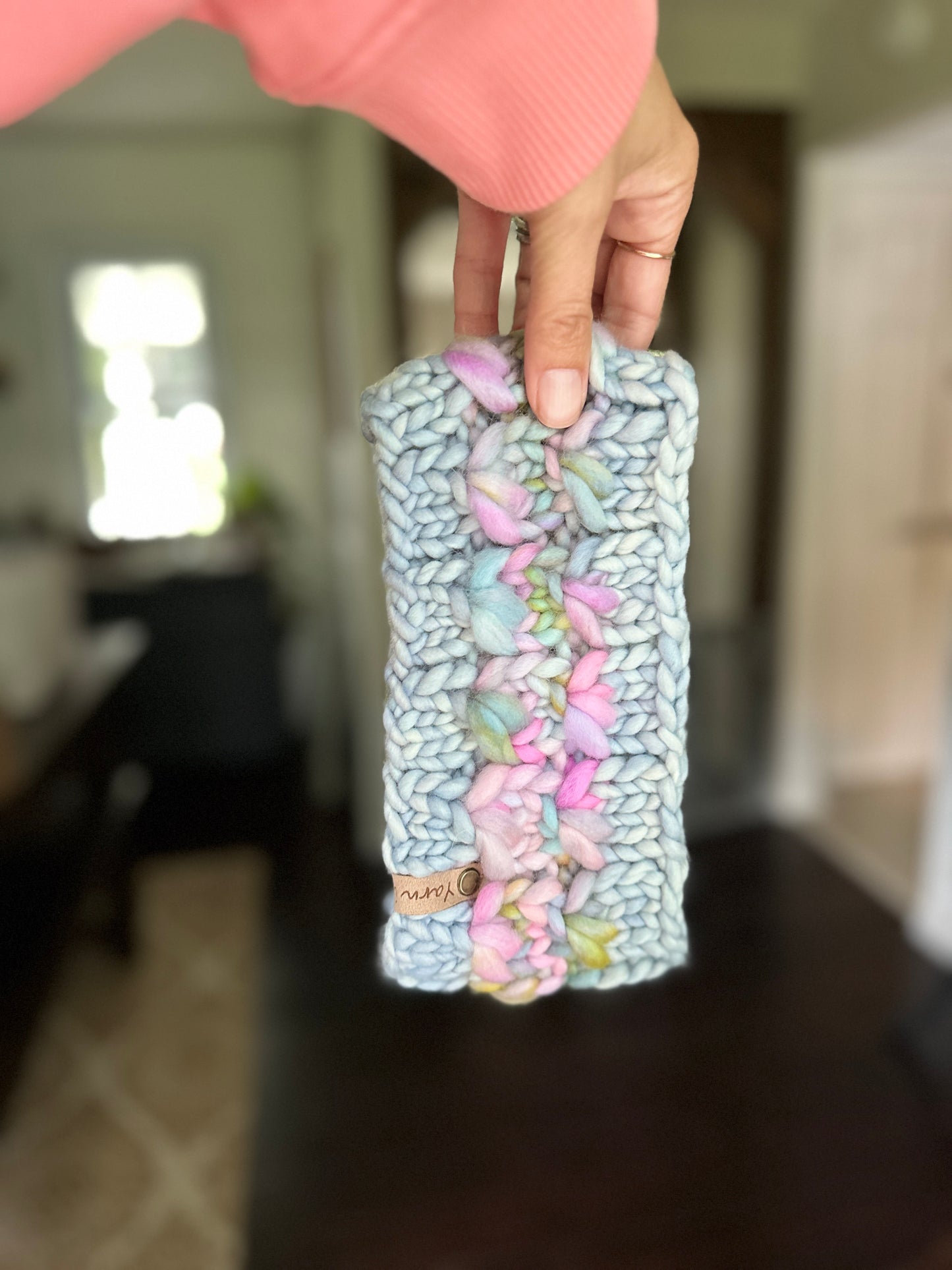 Merino wool knit headband