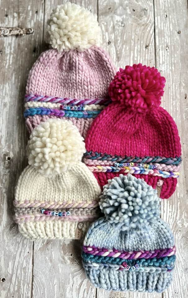 Friendship Bracelet Beanie Knit Pattern
