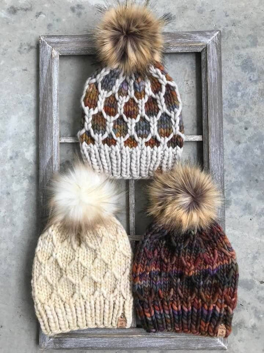 Looking Glass Hat Knit Pattern