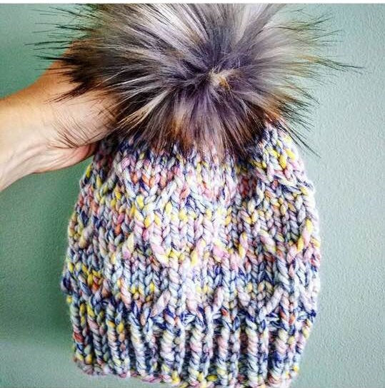 Looking Glass Hat Knit Pattern