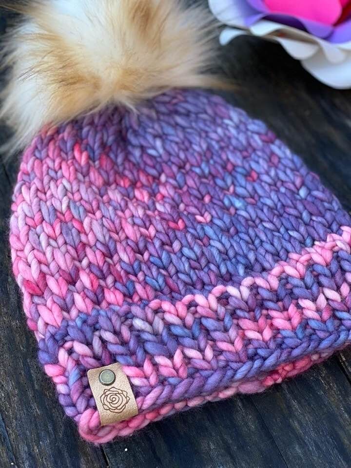 Bloom Beanie Knit Pattern