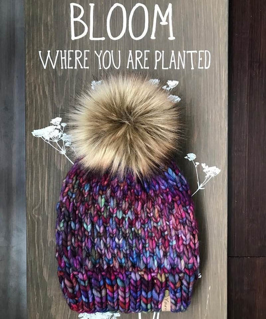 Bloom Beanie Knit Pattern