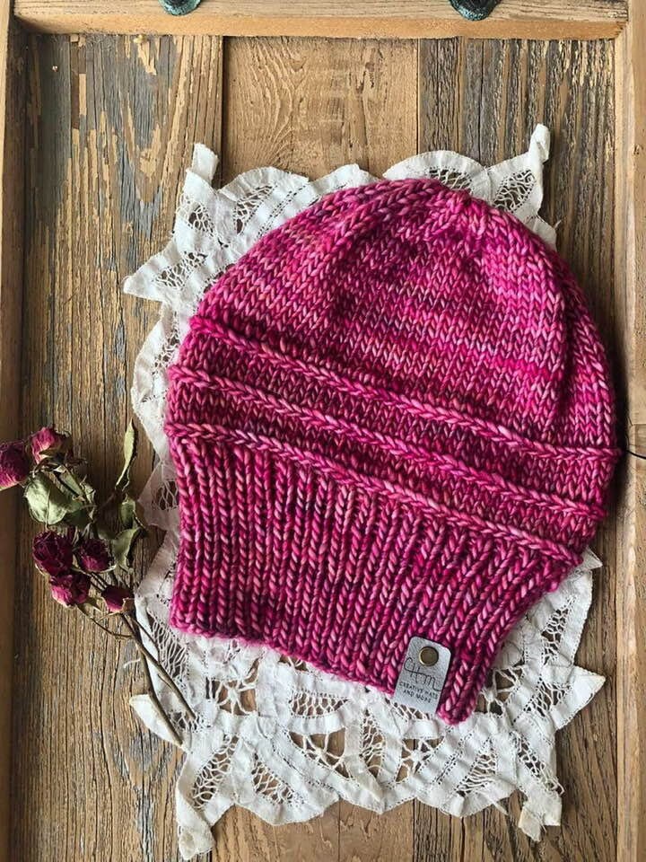 Autumn Winds Beanie Knit Pattern