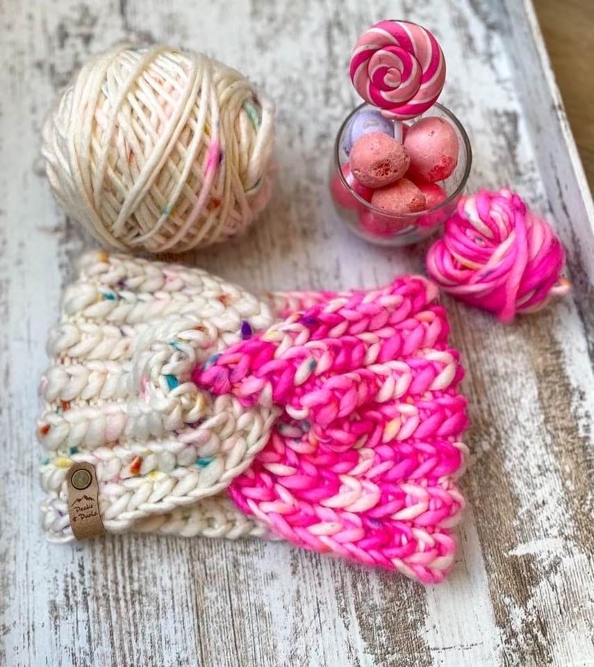 Braided Hearts Headband Knit Pattern