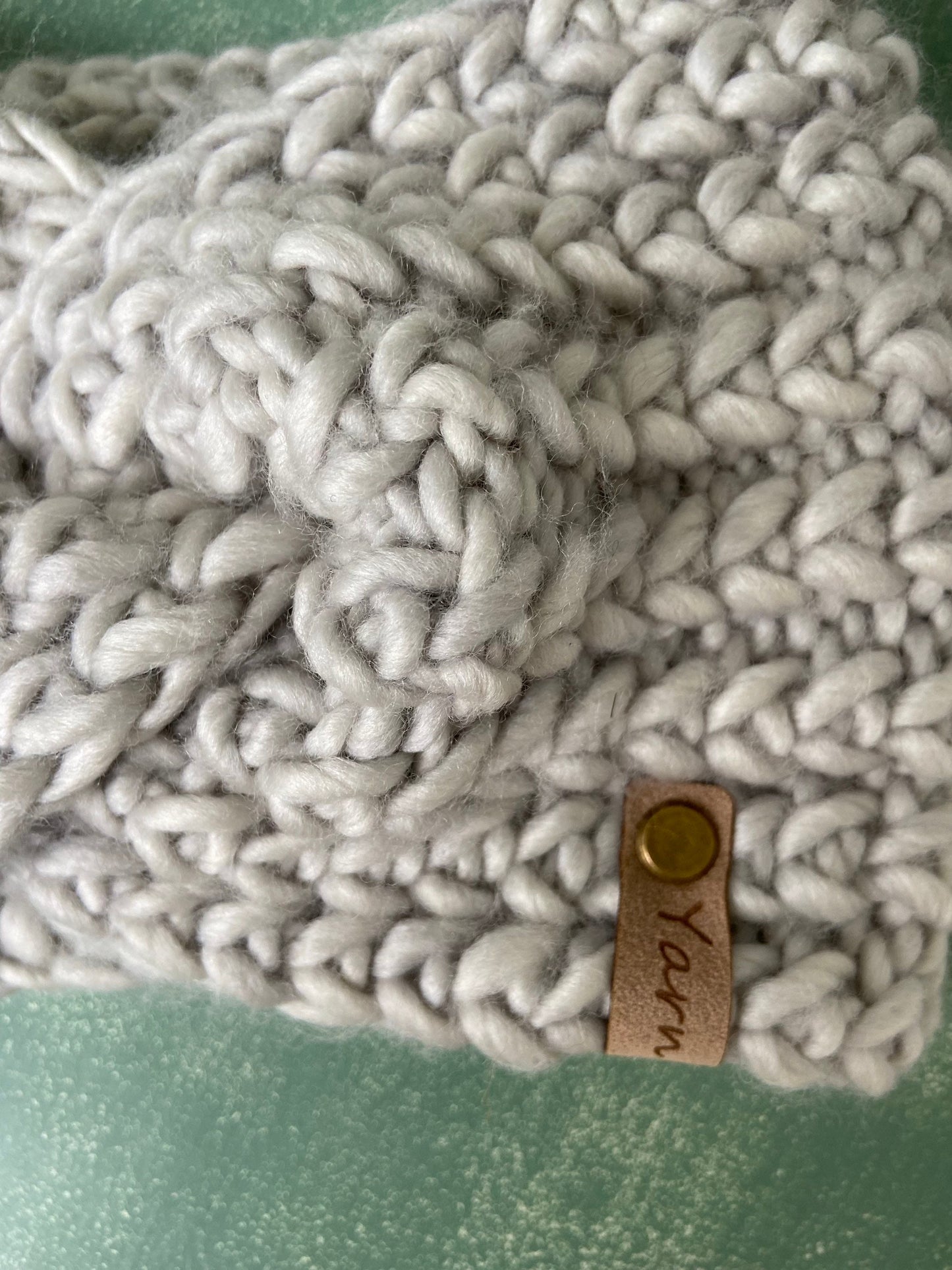 Merino wool knit headband