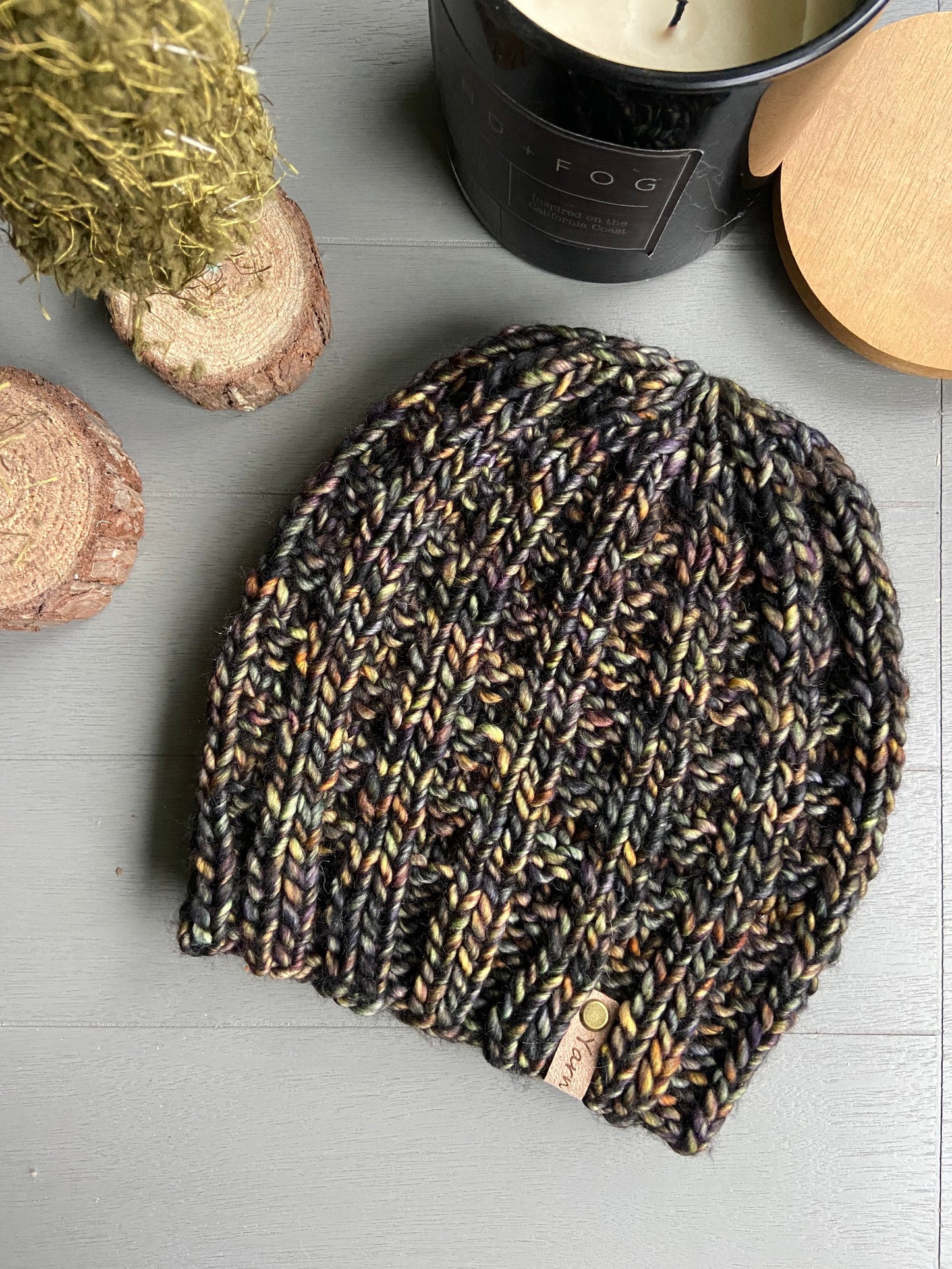 Men’s merino wool knit hat