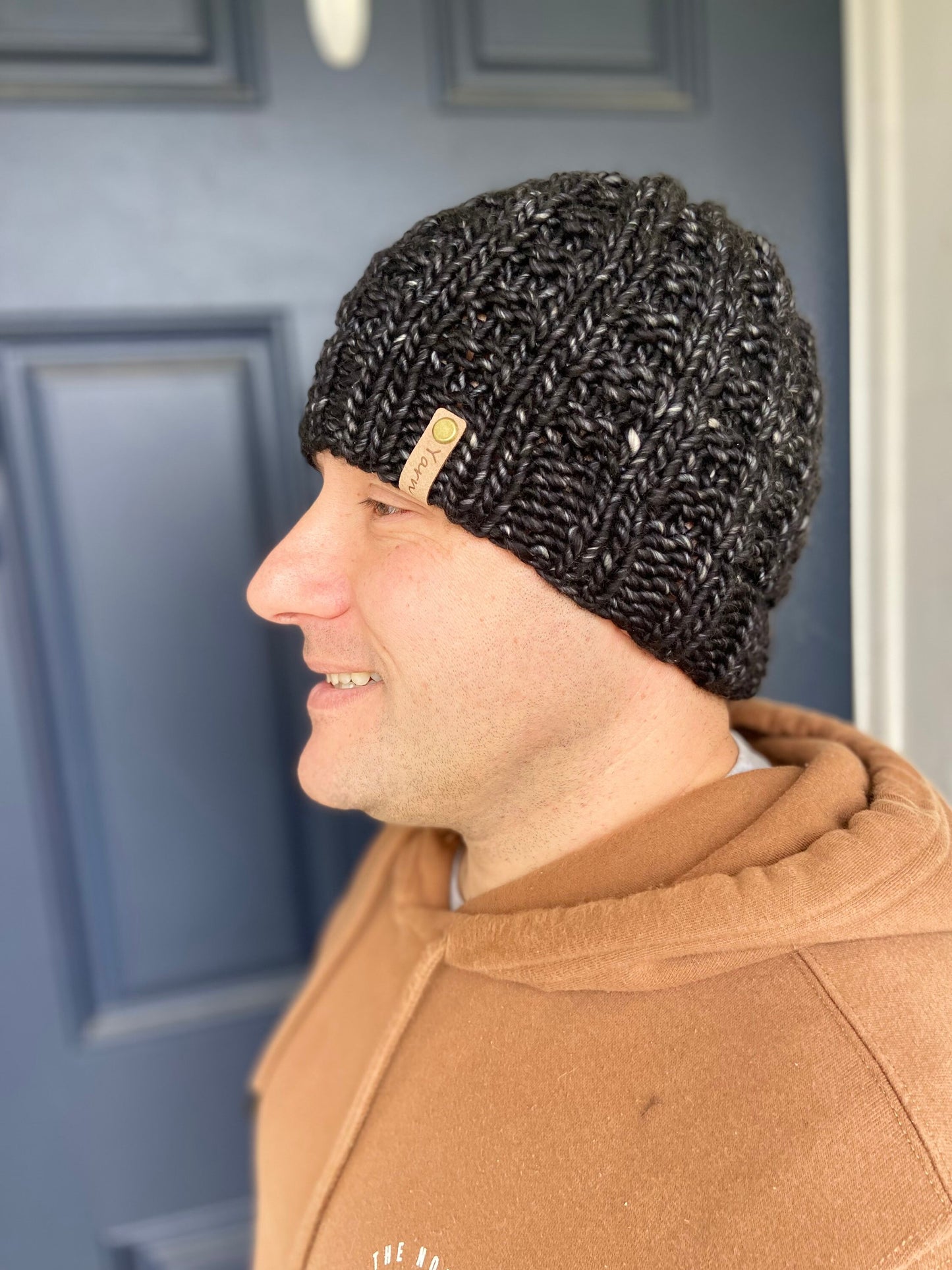 Men’s merino wool knit hat