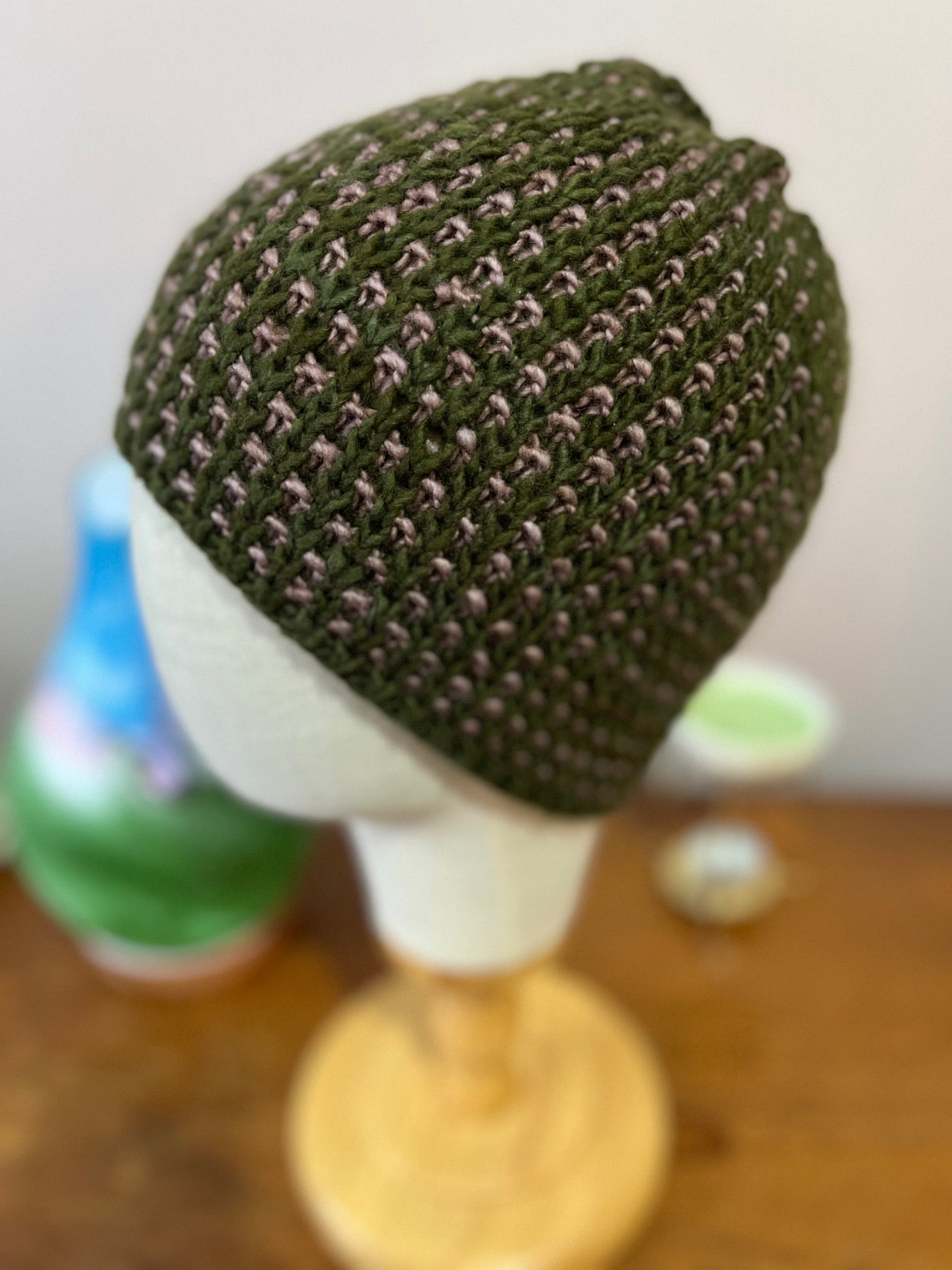His Beanie knit pattern