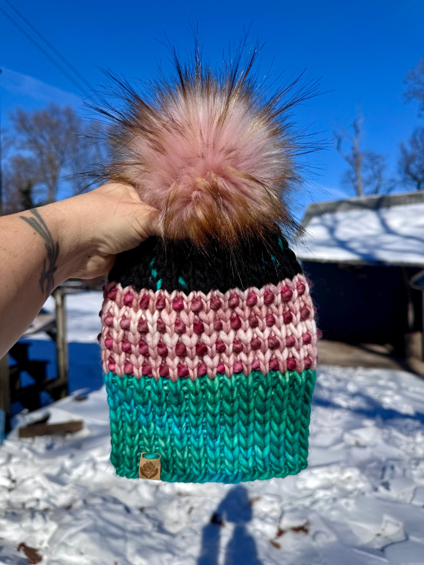 Hers Beanie knit pattern