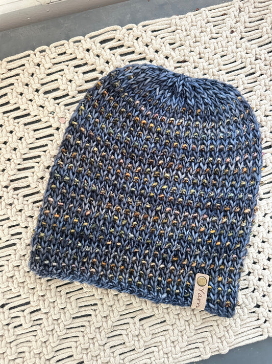 Merino wool knit beanie