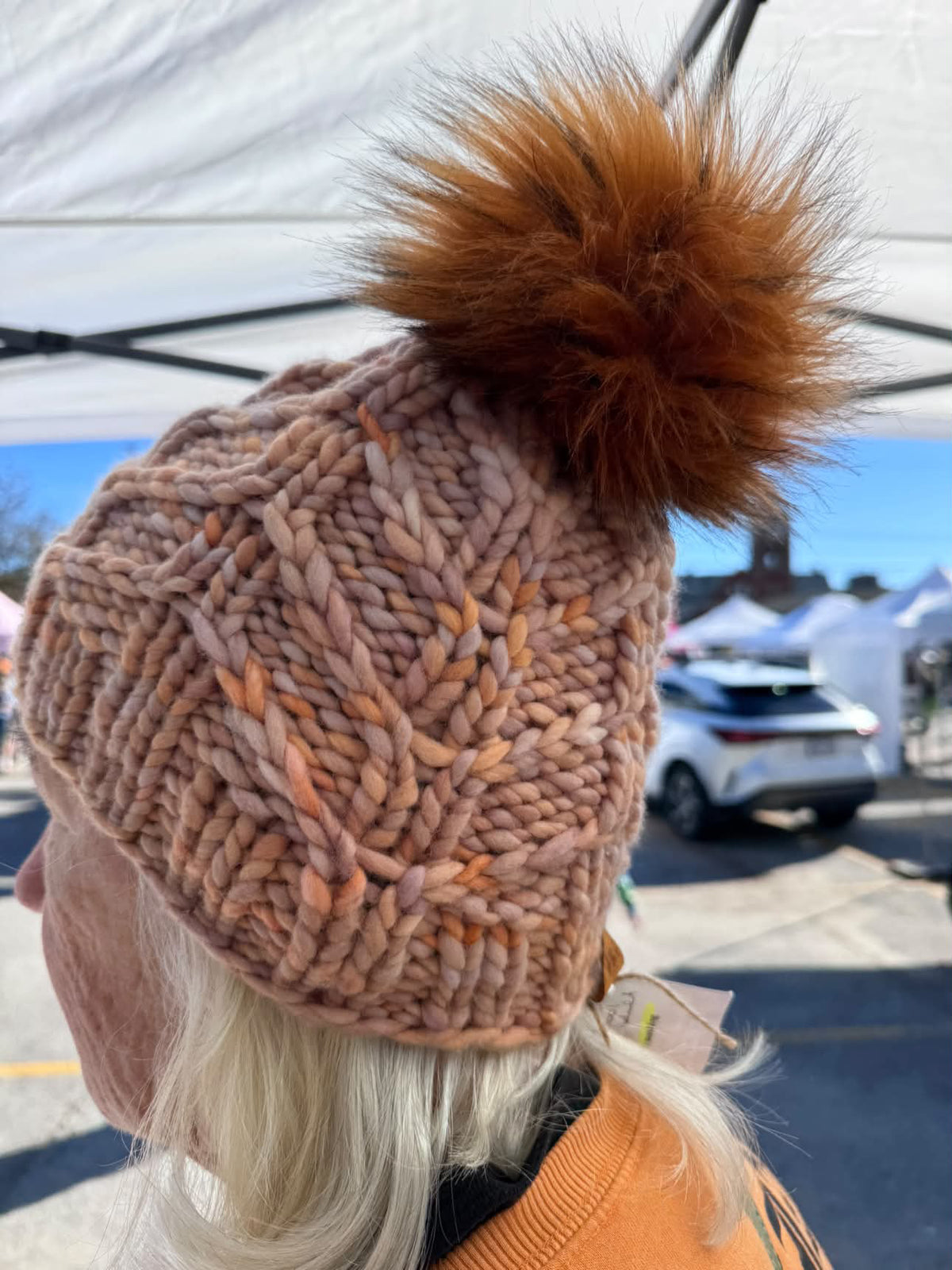 Frondescence Beanie knit pattern