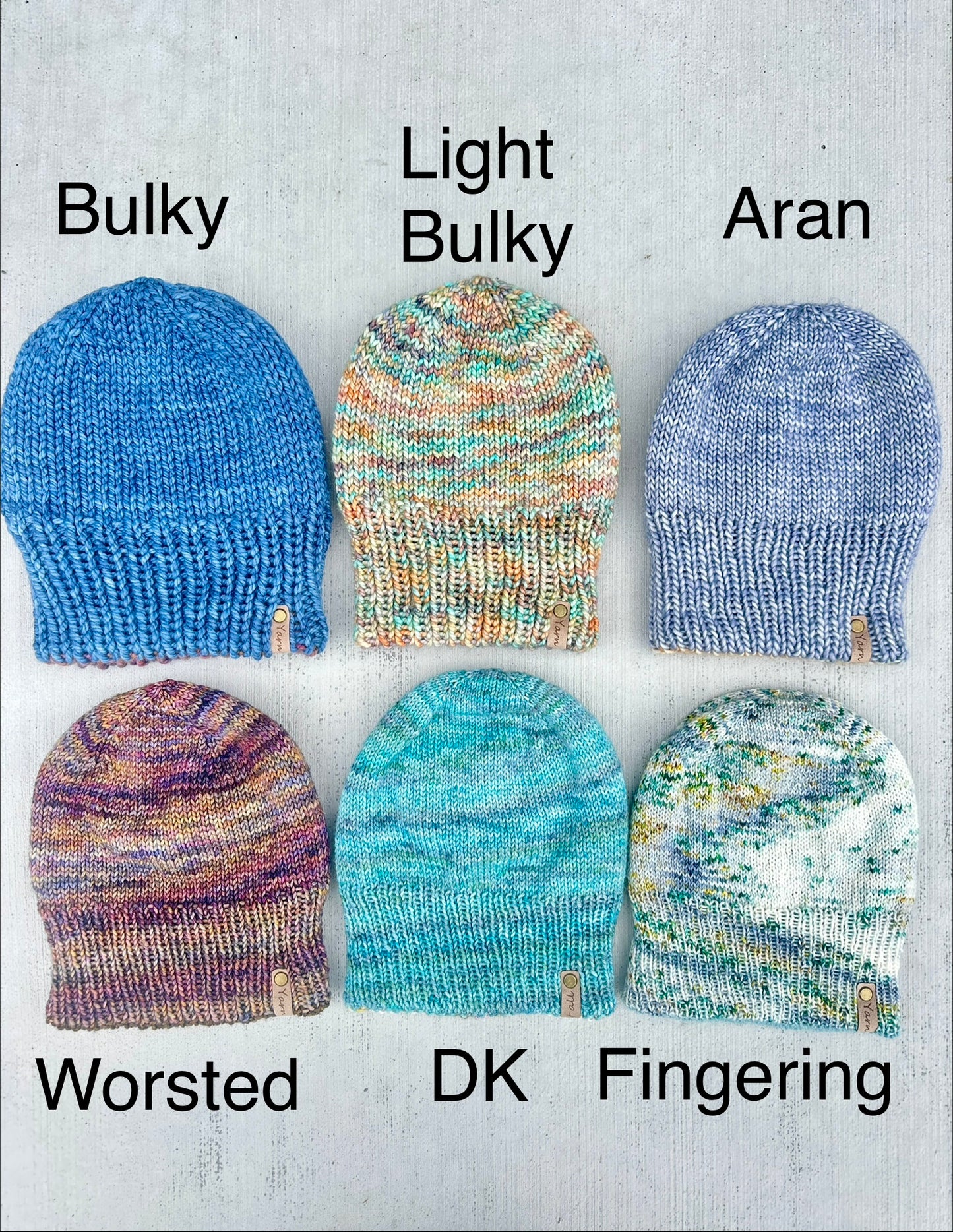 Bogo Beanie knit pattern