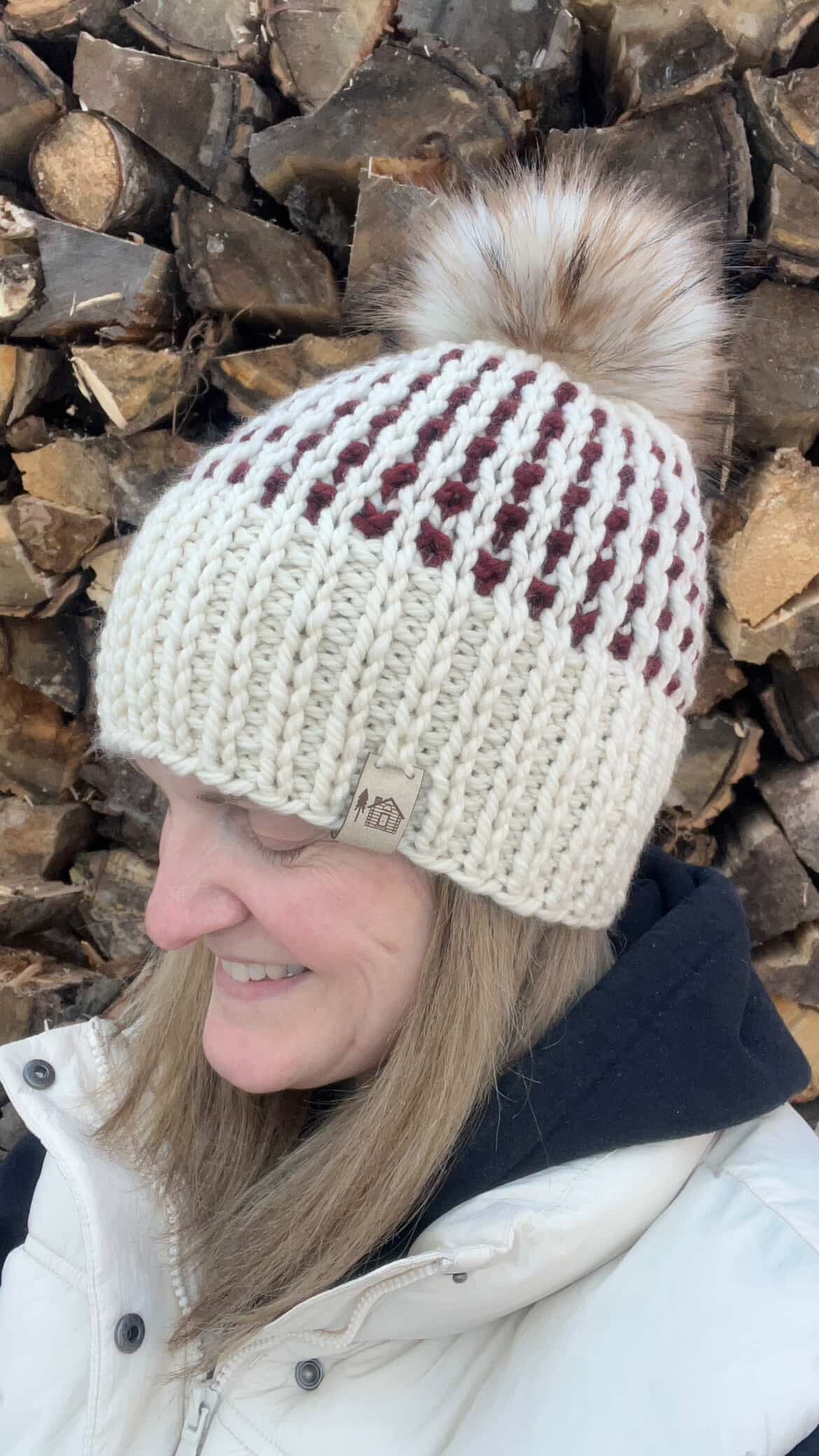 Hers Beanie knit pattern