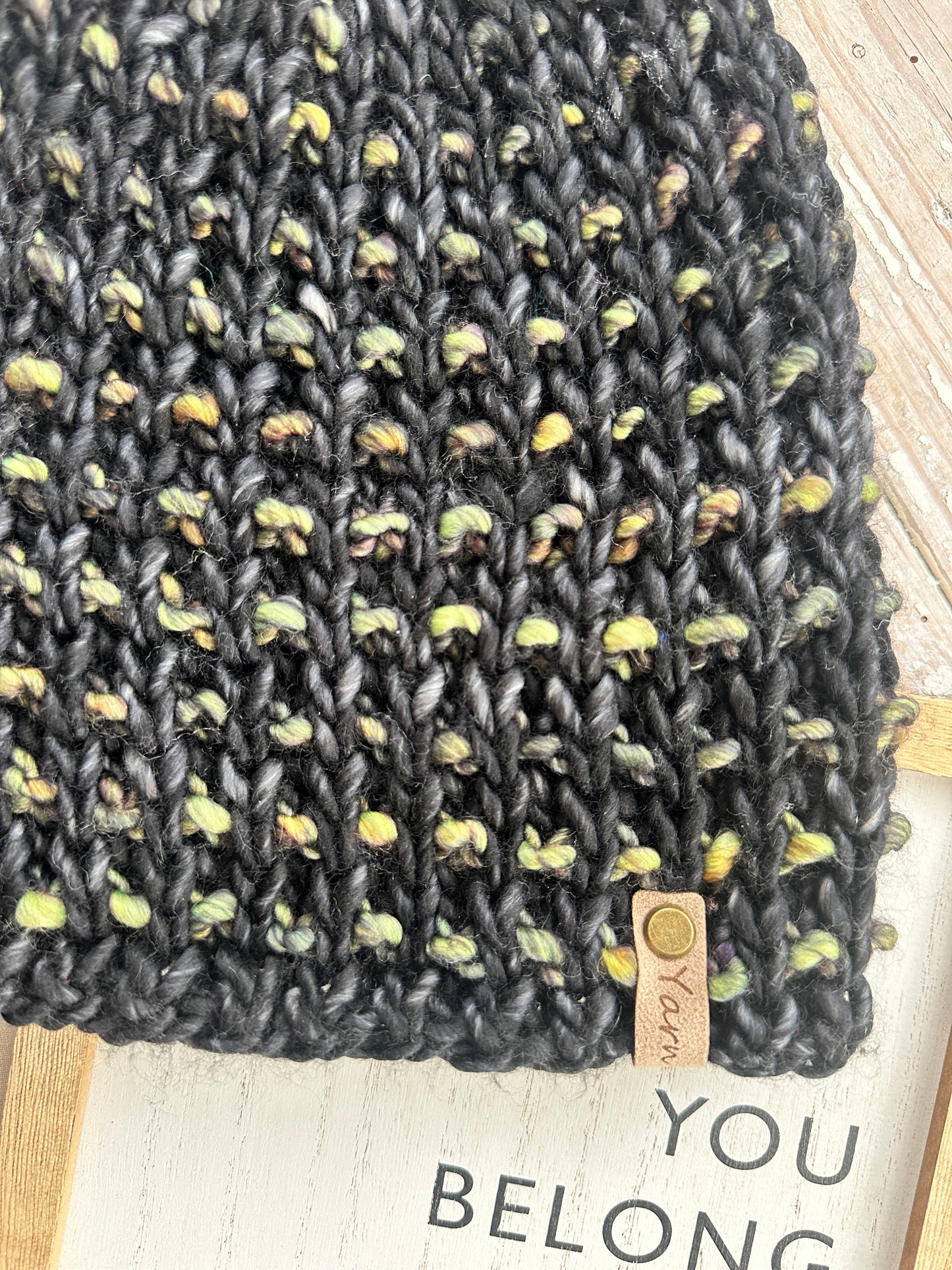 Merino wool knit hat