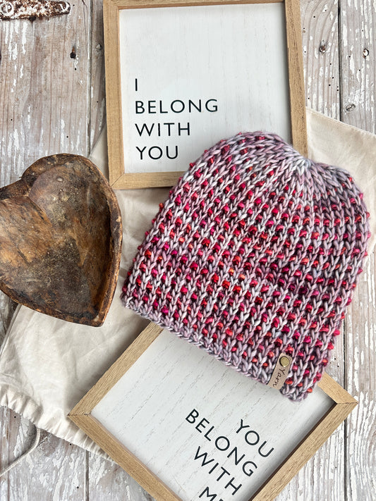 Merino wool knit hat