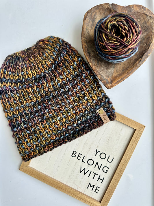 His Beanie knit pattern