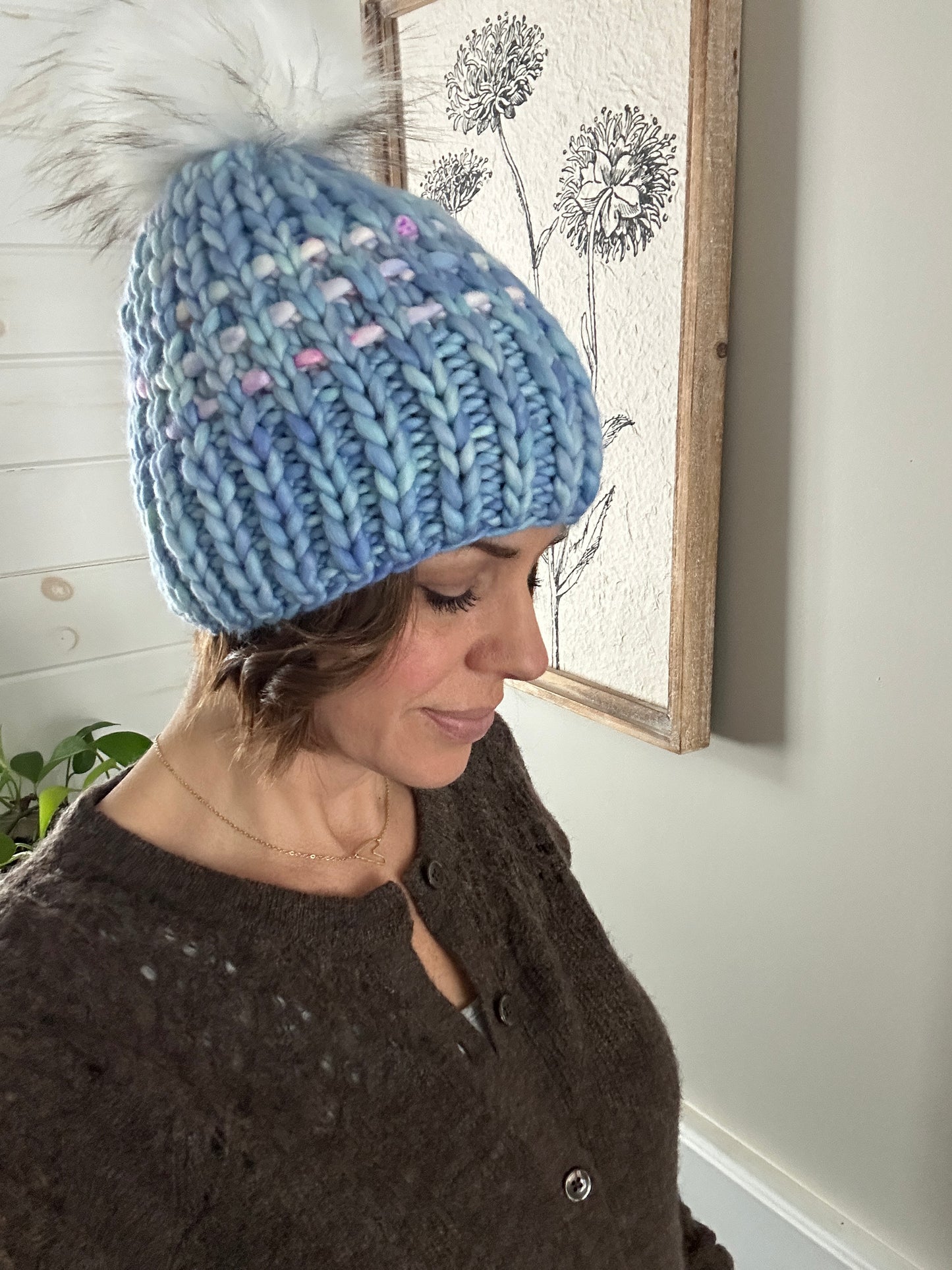 Hers Beanie knit pattern
