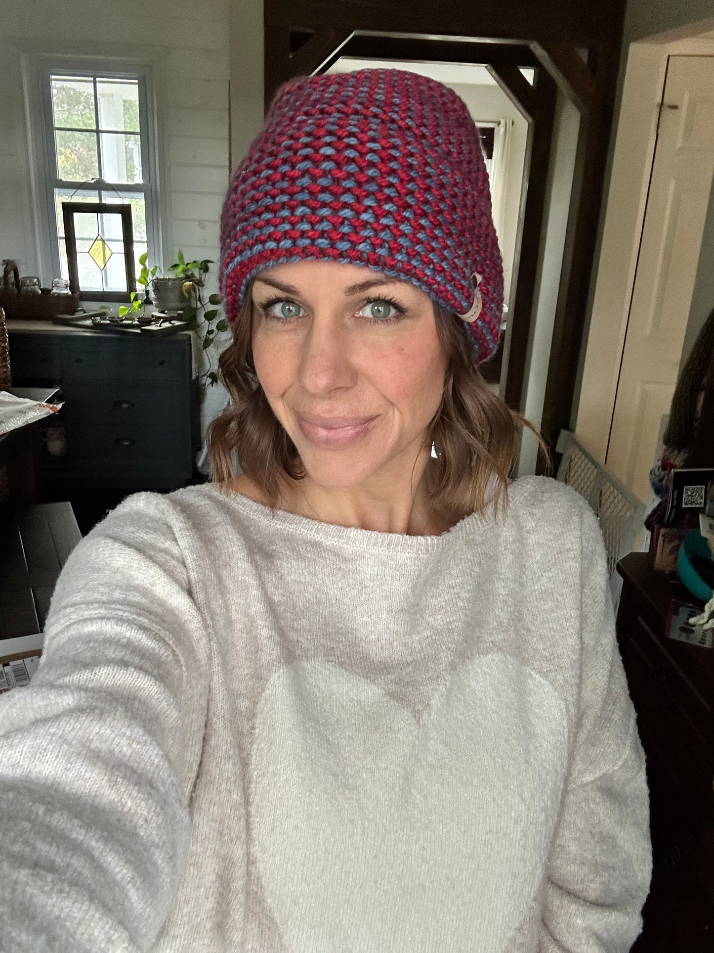 Merino wool double brim Buffalo Bill’s themed hat