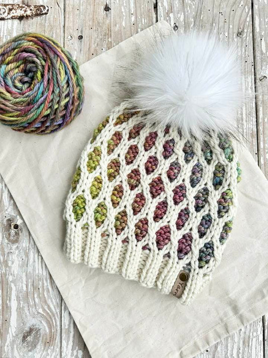 Specular beanie knit pattern