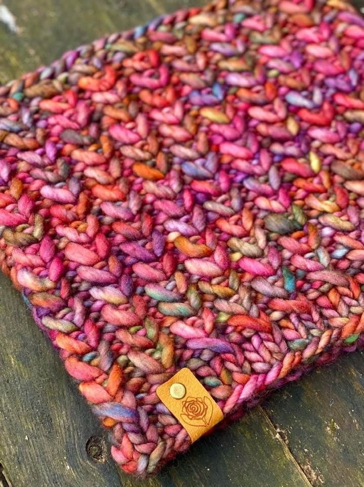 Braided Hearts Cowl Pattern